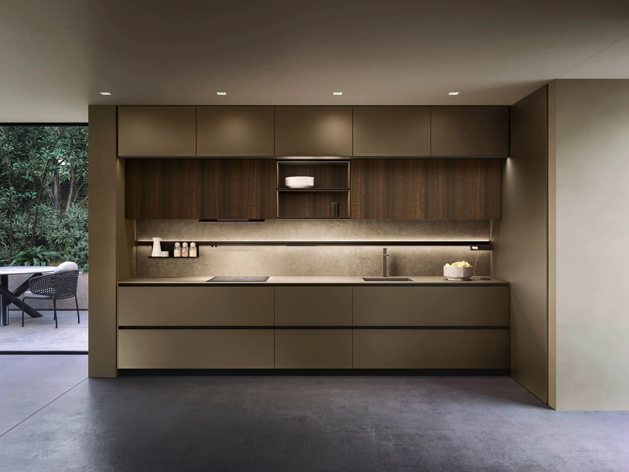 eco-friendly office white kitchen cabinets with led lighting customized cabinetry for apartments home design plan