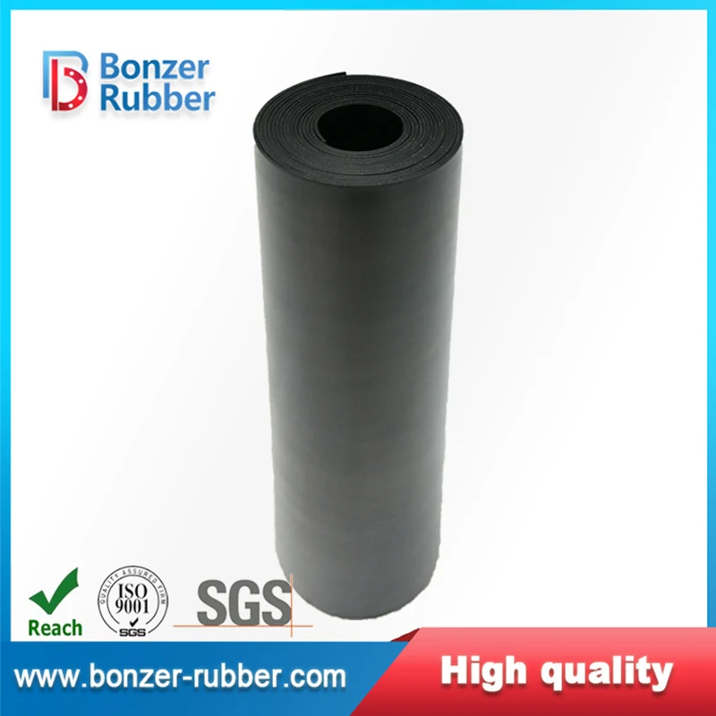 Different Material SBR/NBR/EPDM  Rubber With Cloth Insertion Fabric Cloth Cotton Nylon Rubber Sheet