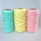 Factory Wholesale Low Price Multi-ply Polyester Cotton Blended White Mop Yarn