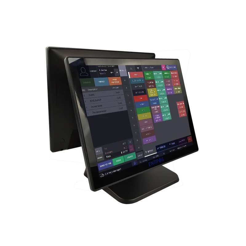 point of sale computer full Commercial cash register with scanner cash box printer