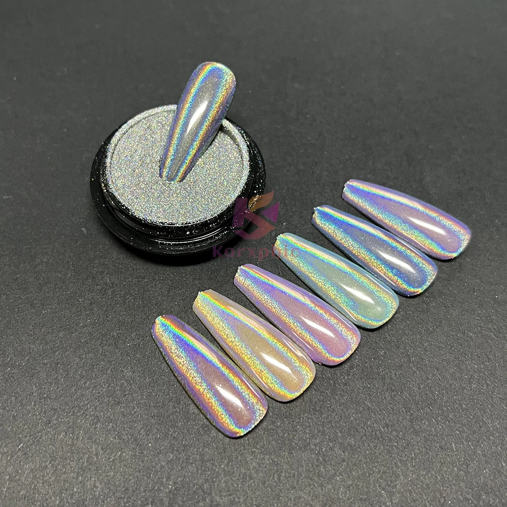 Spectraflair Holo Unicorn Multi Chrome Fine Rainbow Nail Powder Holographic Laser Pigment
