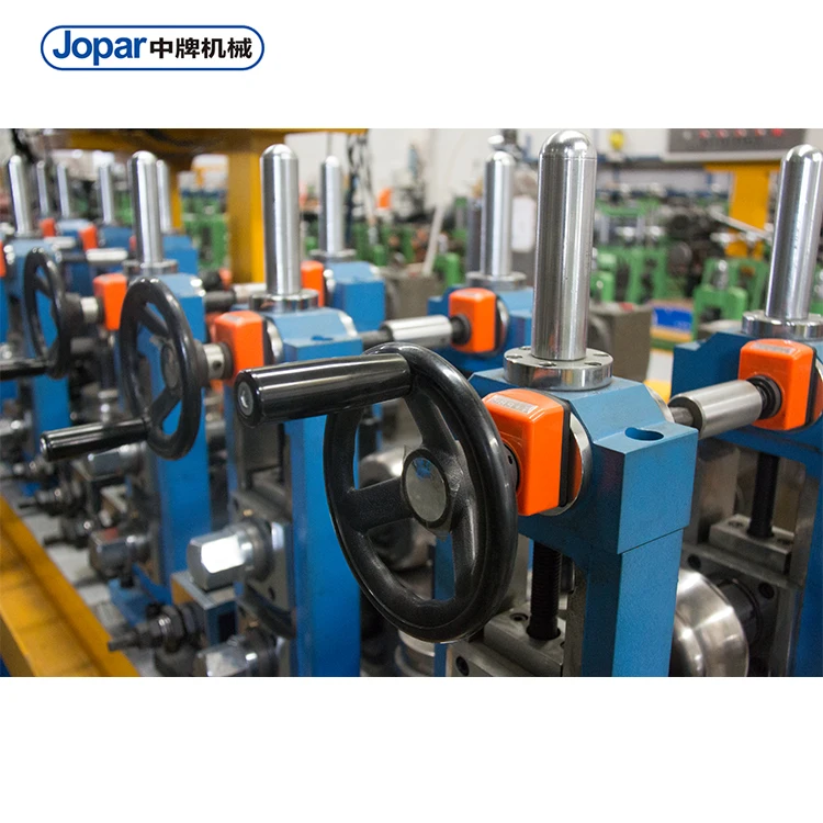 Api Steel Pipe Production Line Welded Thin Wall Carbon Steel Tube Making Machine Black Steel Tube Machinery