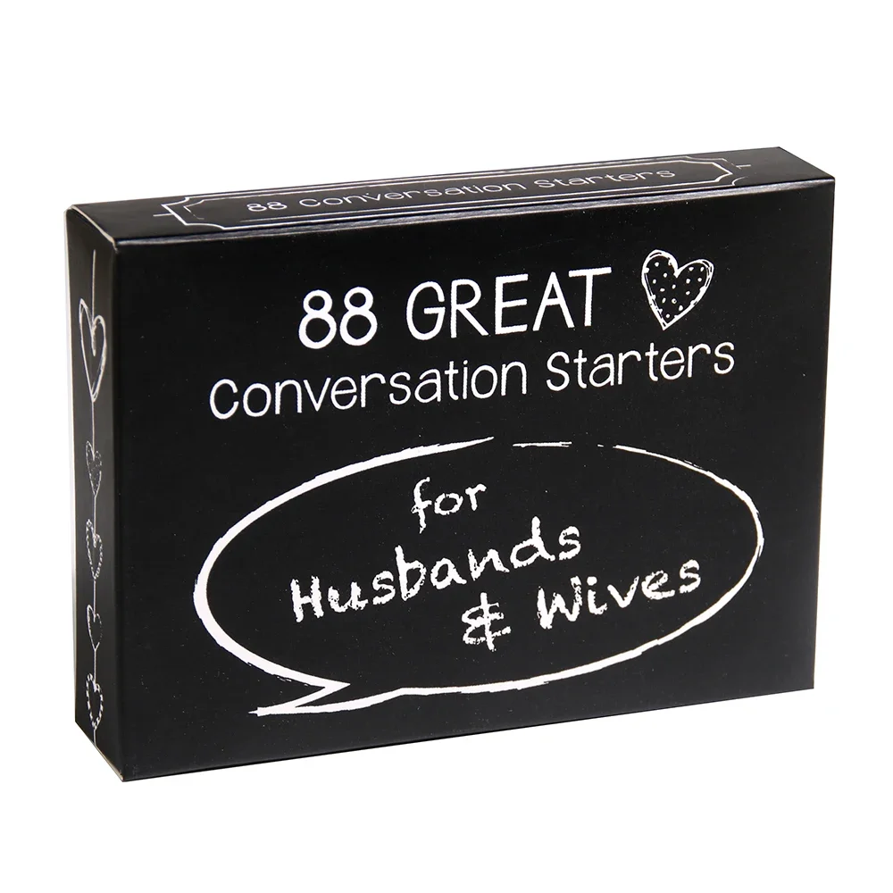 88 Great Conversation Card Game For Husbands and Wives Romantic Card