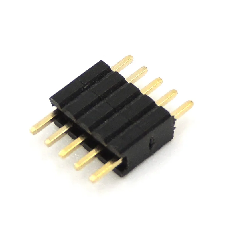 Однорядный прямоугольный Штекерный разъем 1x50 pin шаг прямой 1 27 мм smd box idc