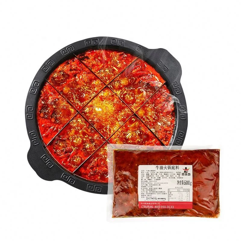 Professional Halal Hot Sale Spicy Condiment Hotpot Base For Restaurant