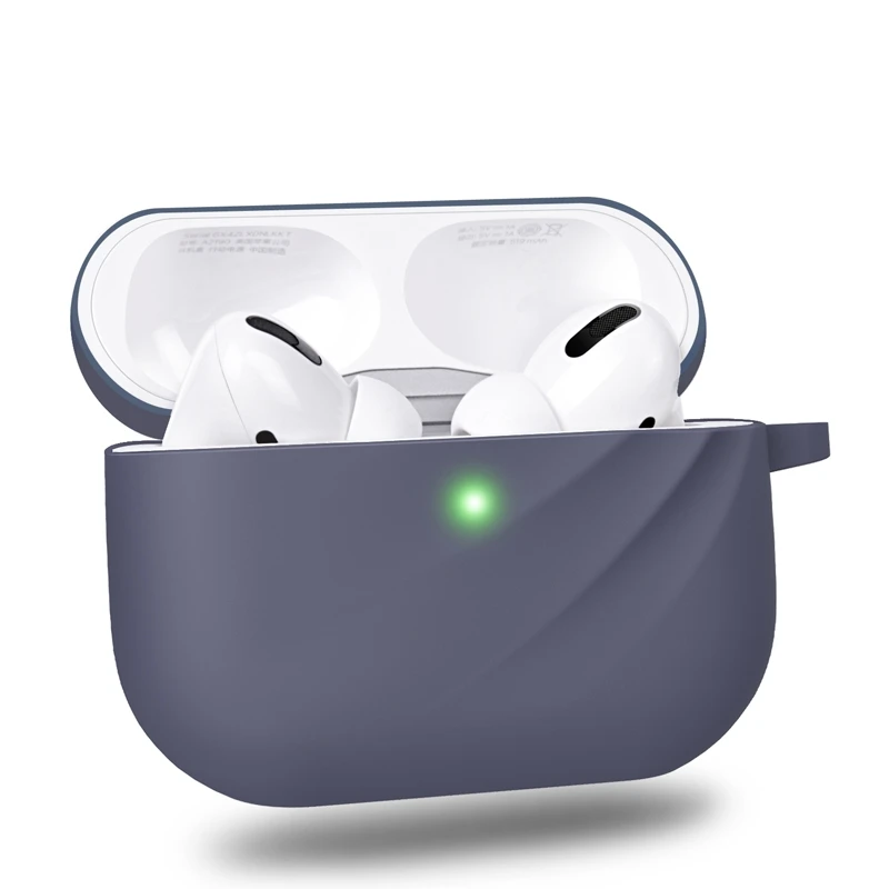 Силиконовый чехол для AirPods Pro Аксессуары наушников Защитный AirPod