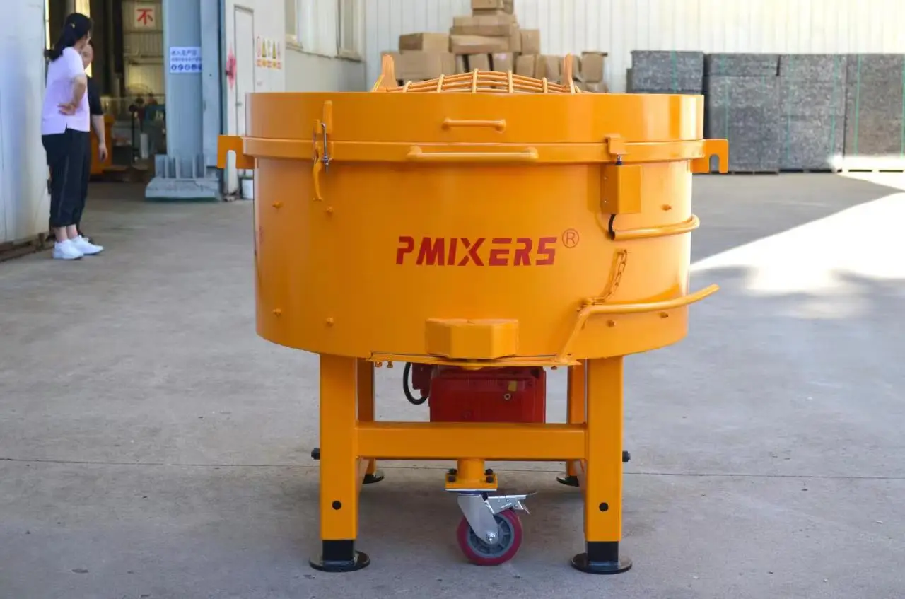 High Quality 300 Liter Concrete Mixer Portable Pan Concrete Mixer