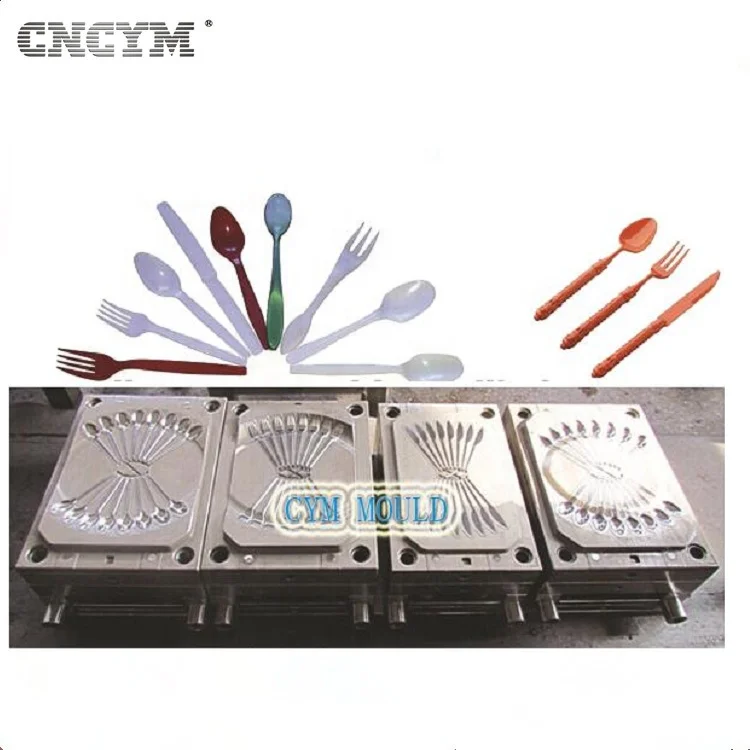 Custom High Precision mold maker kitchen ware fork plastic spoon mould knife mold for household appliance