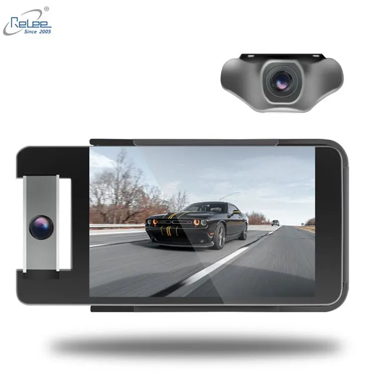 
Camera Dash Cam 360 For Reverse Cars Live Streaming Degree Tachograph System Mount Rear Hidden Dvr Mirror Video Car Black Box 
