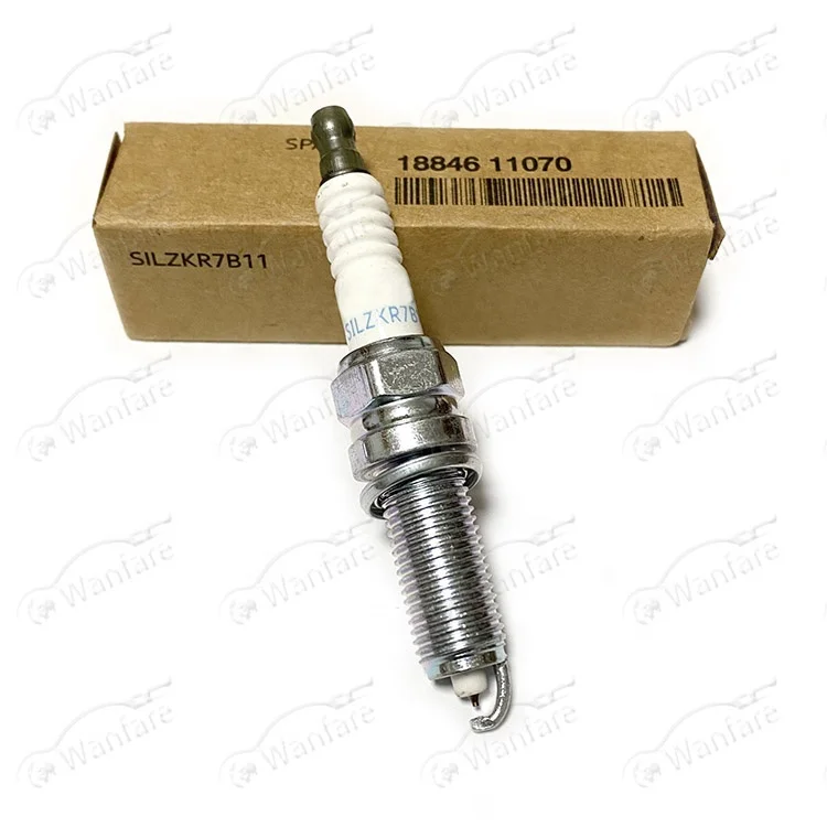 FACTORY CAR ENGINE PARTS SPARK PLUG FOR HYUNDAI KIA K3 K5 SPORTAGE OEM 18846-10070 18851-11070 18846-11070 SILZKR7B11
