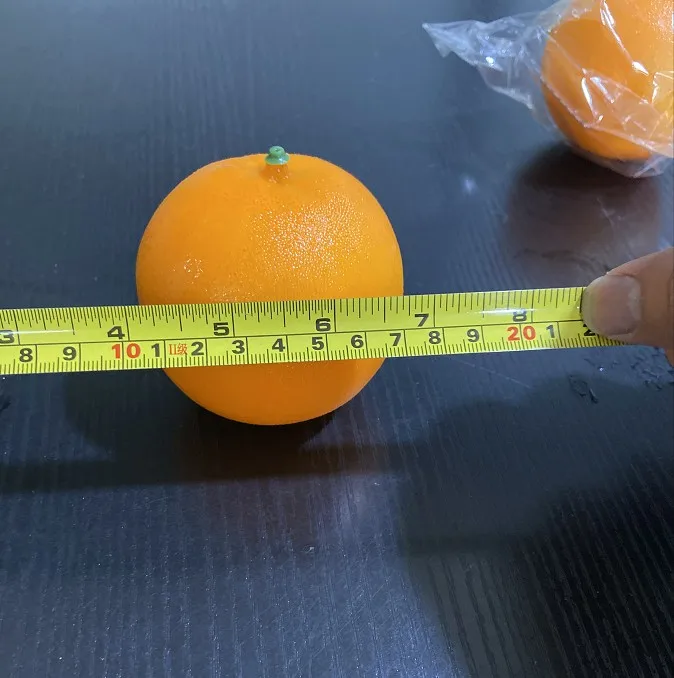 2024  artificial decorative fruits Orange for wedding table centerpieces