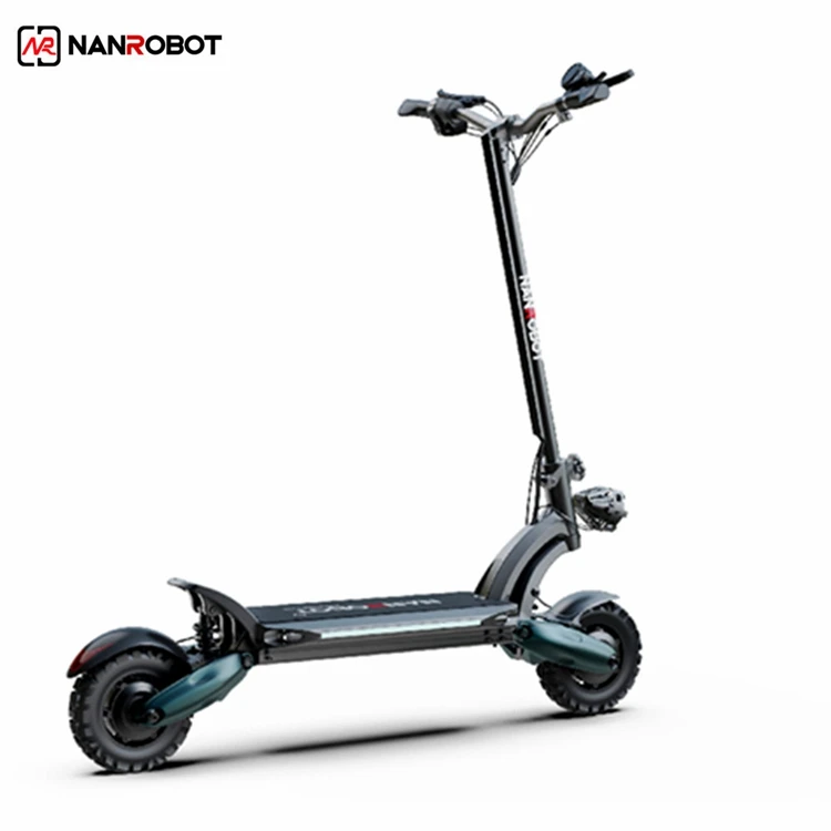Nanrobot 52V 26A Lithium Battery Electric Scooter 1000W*2 Big Motor Two Wheel  Power adult electric motorcycle