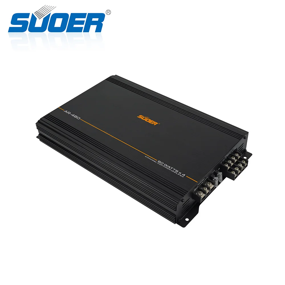 Suoer AR-480 USA MARKERT Car Amplifier