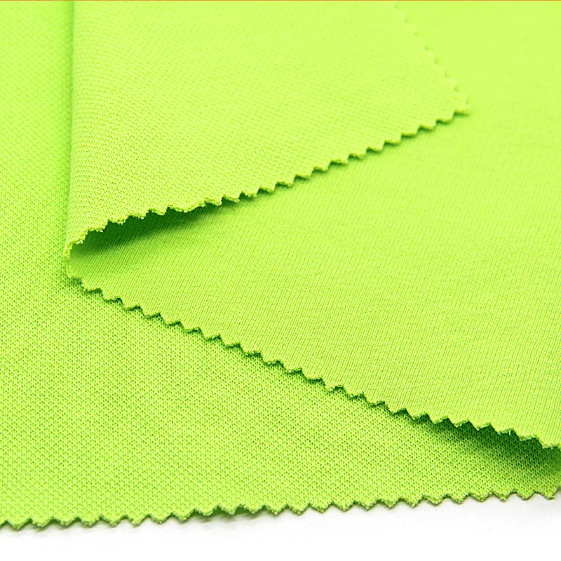 China Wholesale TC Knitting 65% Polyester 35% Cotton Pique Fabric PK Fabric For Polo Shirts