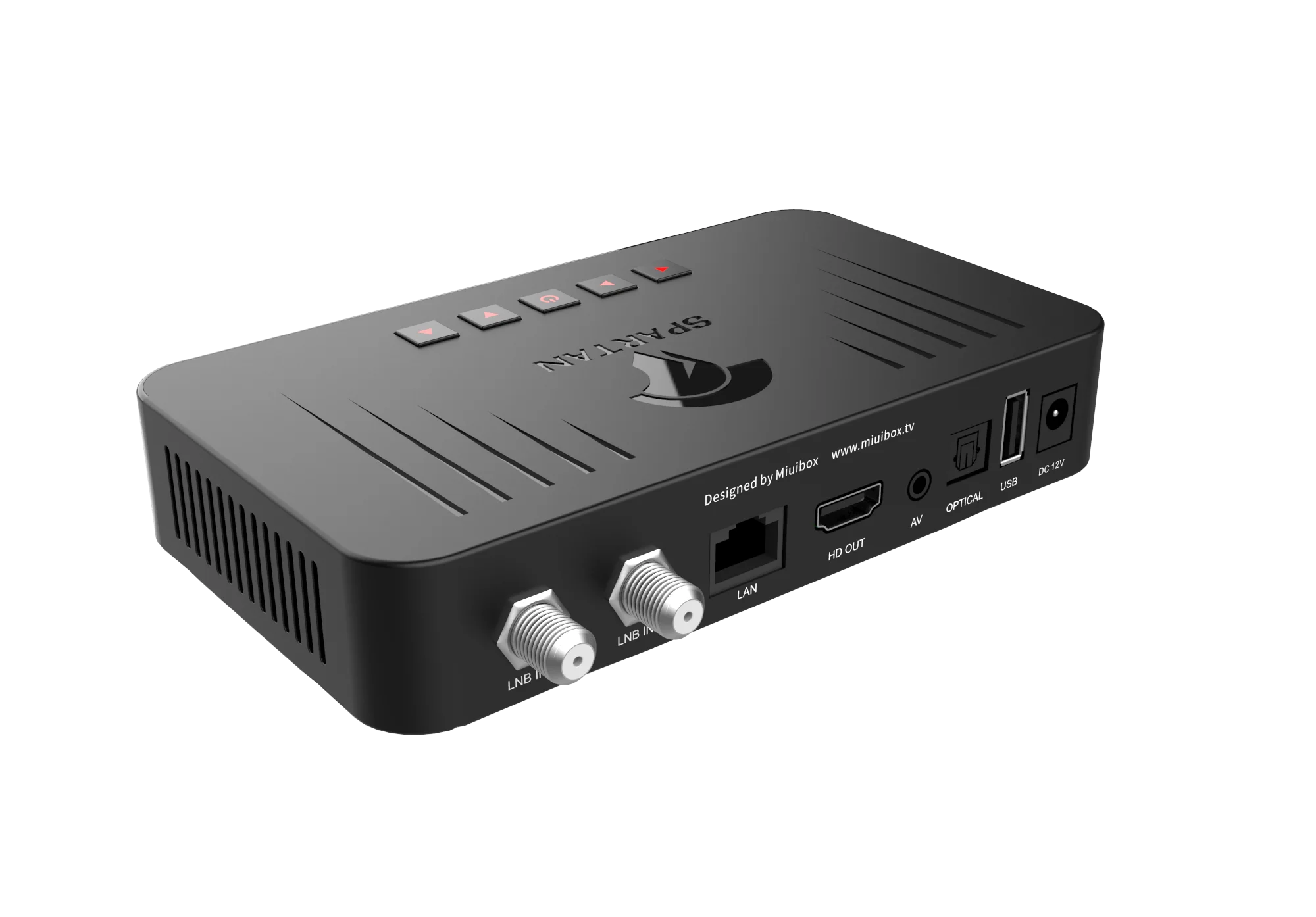 Miuibox Спартанский DVB-S2 спутниковый ресивер с IKS и SKS H.265