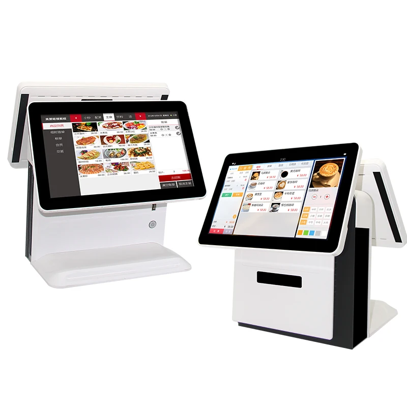 Support Windows Android Capacitive Touch Screen Cash Register Display POS System Monitor