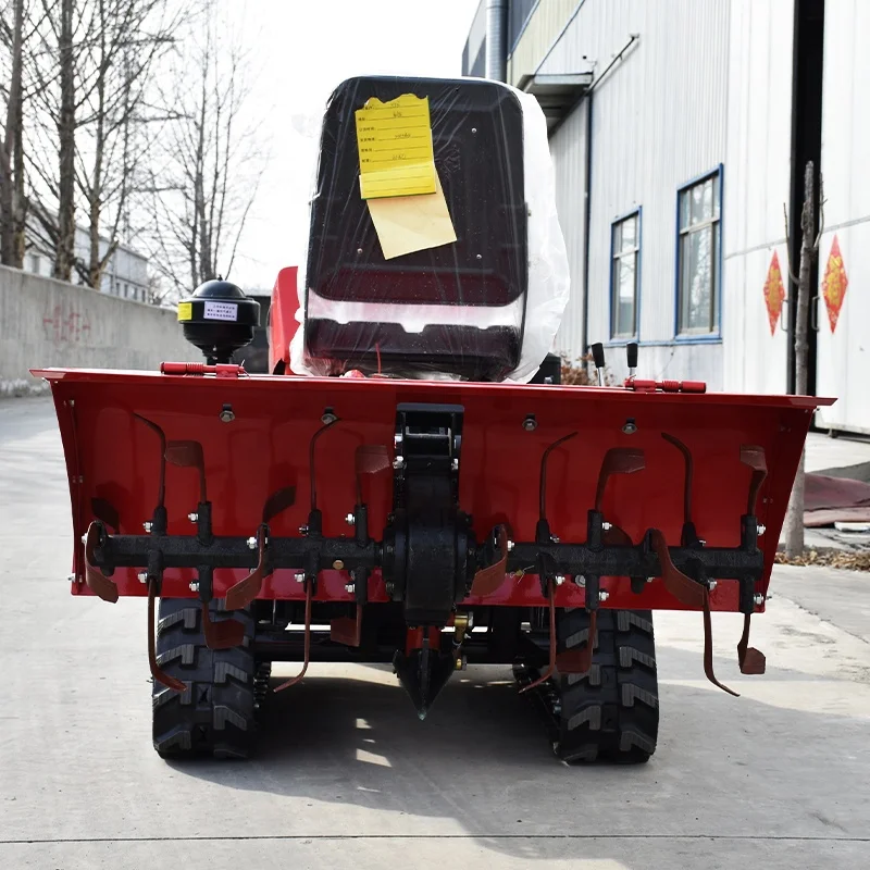 2023 Chinese new design crawler tractor agricultural 25hp 35hp 50hp 60hp 80hp multifunction track tractor