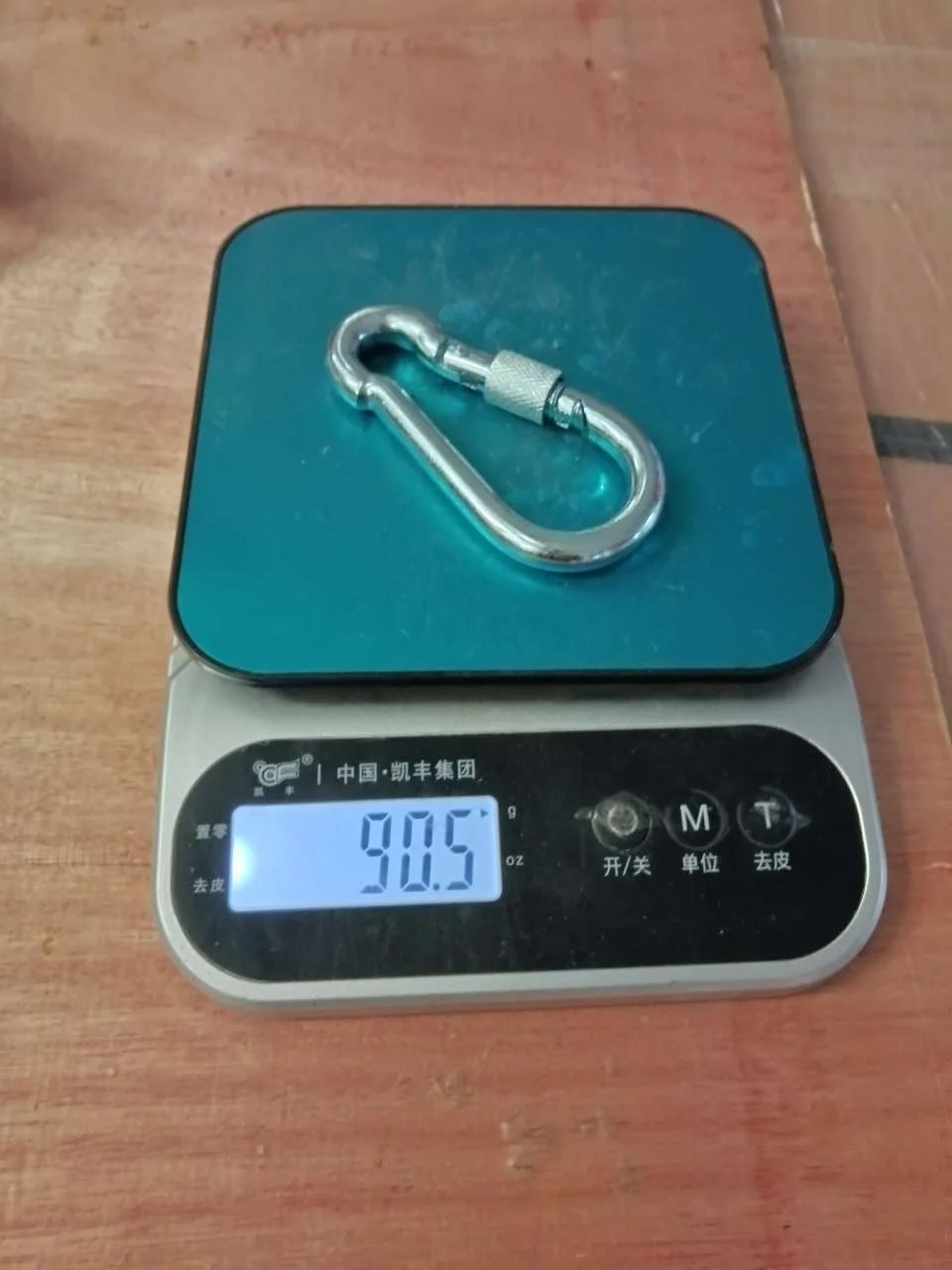 High Quality Snap Hook with Screw Steel and Stainless Steel Carbon Steel 4mm-14 Zinc Plated Black Nail File Mini Carabiner Black