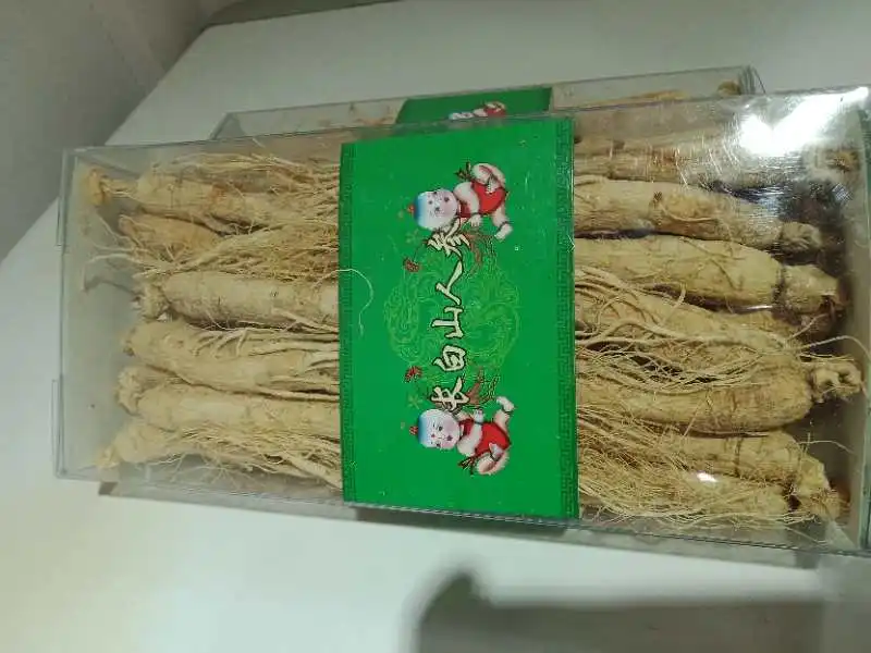 Packaged Chinese Herb Wild Plant Ginseng Root White Ginseng Root