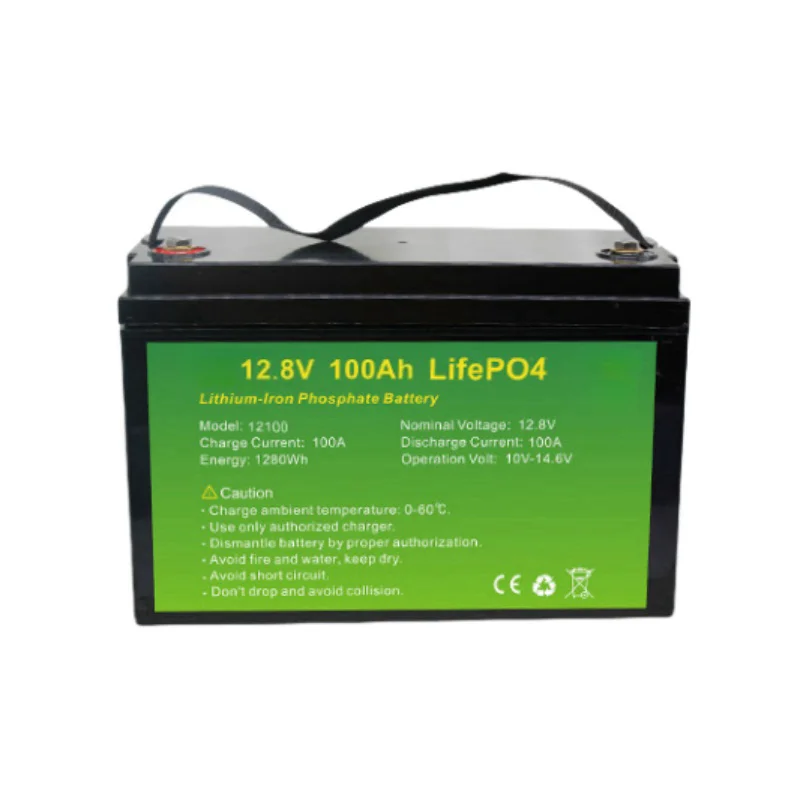 Аккумулятор 50Ah 100Ah 150Ah 200Ah 12.8v100ah LiFePO4 с литий-ионными аккумуляторами