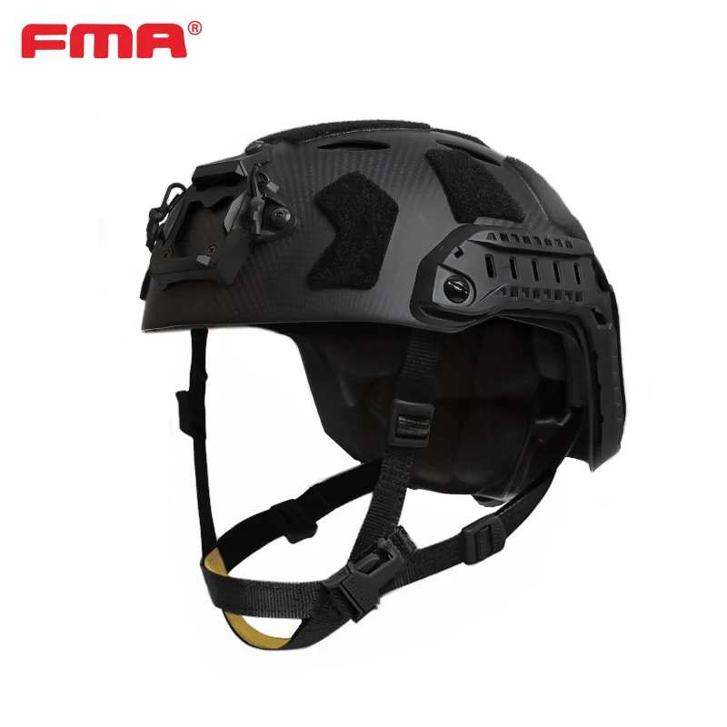 FMA FAST SF Carbon Helmet - Lightweight Composite Tactical Helmet with High Impact Protection TB1468