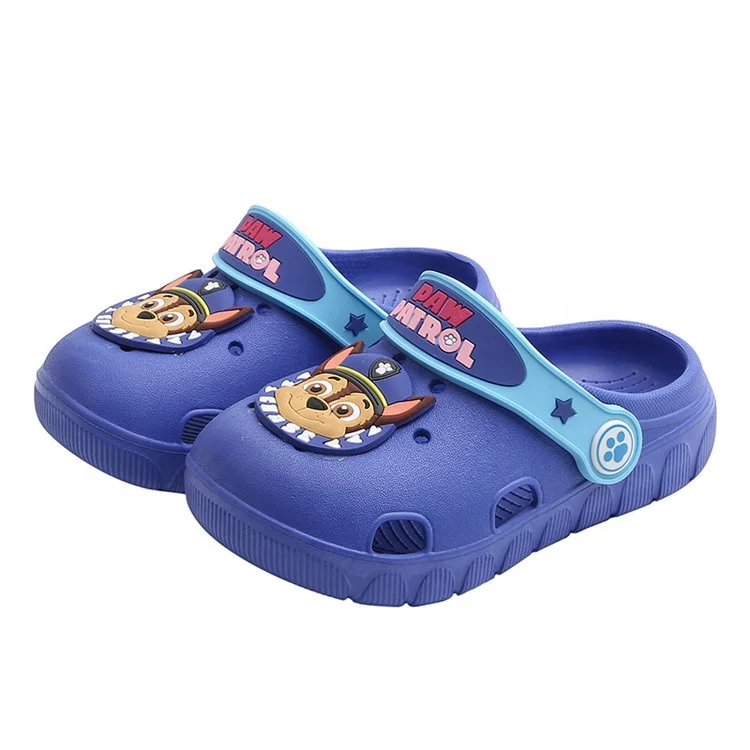 
Cheap EVA rubber soft sole safe anti-skid cute baby kids bathroom house indoor outdoor beach garden clog shoes slippers sandals 