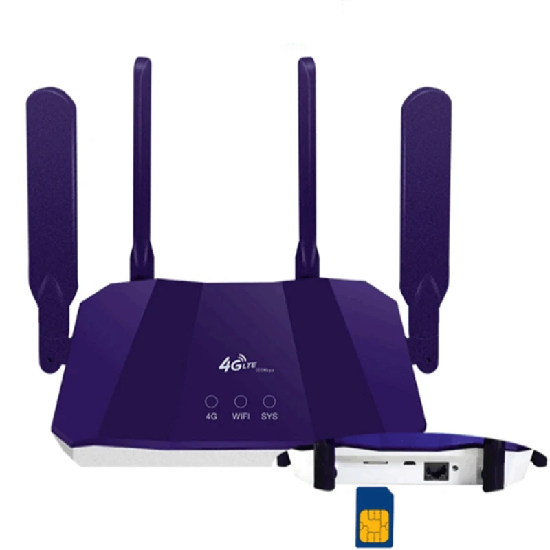 High Quality OEM CPE Low Price Outdoor Antenna Access Point Wifi Universal 300Mbps LTE Cat4 High Speed Gaming router 4G Router