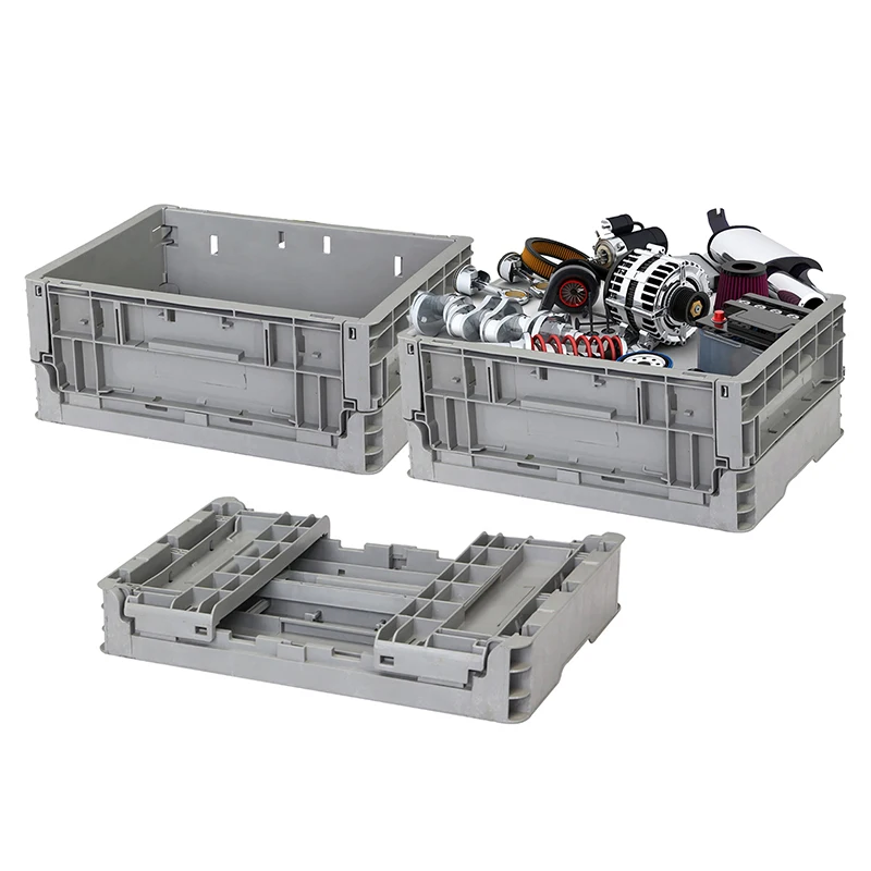 Складной контейнер для транспортировки европейский стандарт пластиковая логистическая коробка удобного хранения