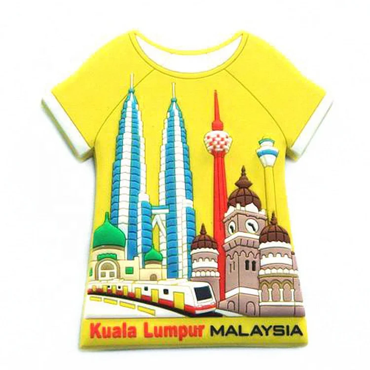 Wholesale factory refrigerator magnets with custom logo cheap rubber 2d/3d PVC fridge magnet custom