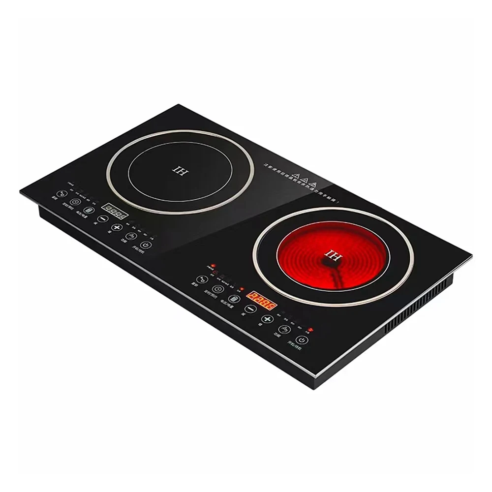 Multifunction digital burner cooktop pressure induction stove induction cooker glass ceramic plate