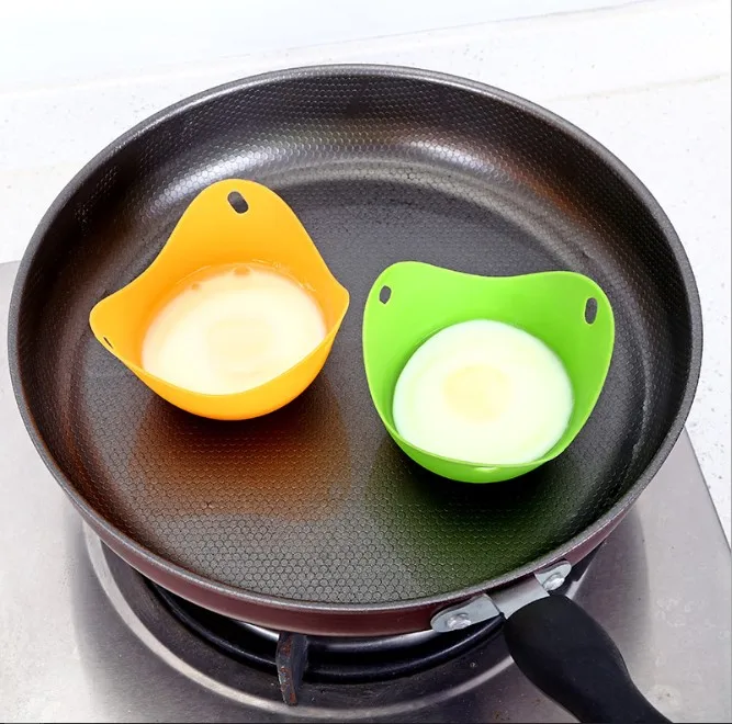 
Amazon Hot Sales Microwave safe Nontoxic Silicone Egg Boiler, Silicone Egg Cooker, Silicone Egg Poacher 