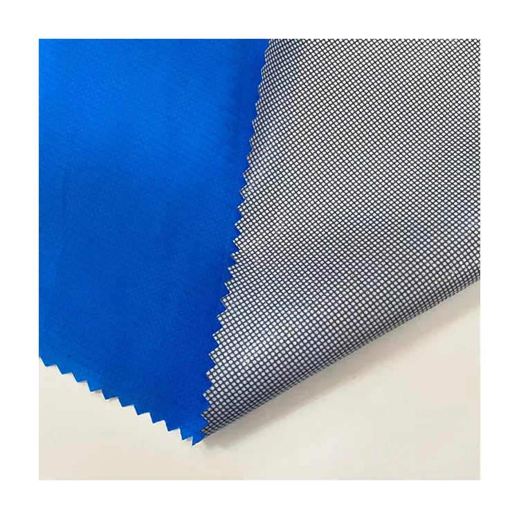 
2 layers material TPU coated 90% Nylon 10% Spandex nylon stretch spandex elastane fabric 