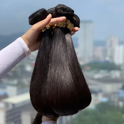 Guangzhou Xibolai Hair Products Extension No Shedding Hair Wholesale 10A 100% Virgin Brazilian Raw Cuticle Aligned Human Hair