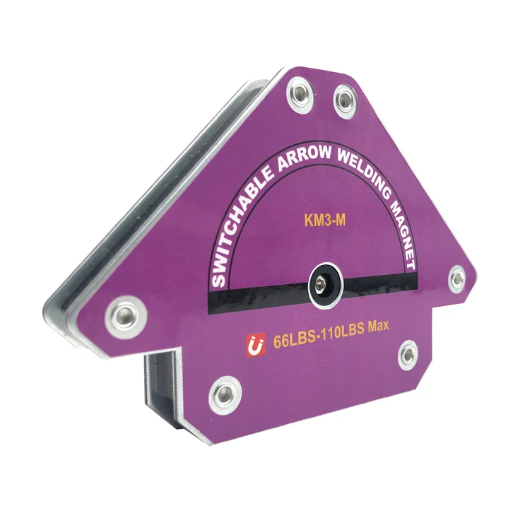 Super strong magnet welding magnetic holder triangular on off switch multi-angle solder