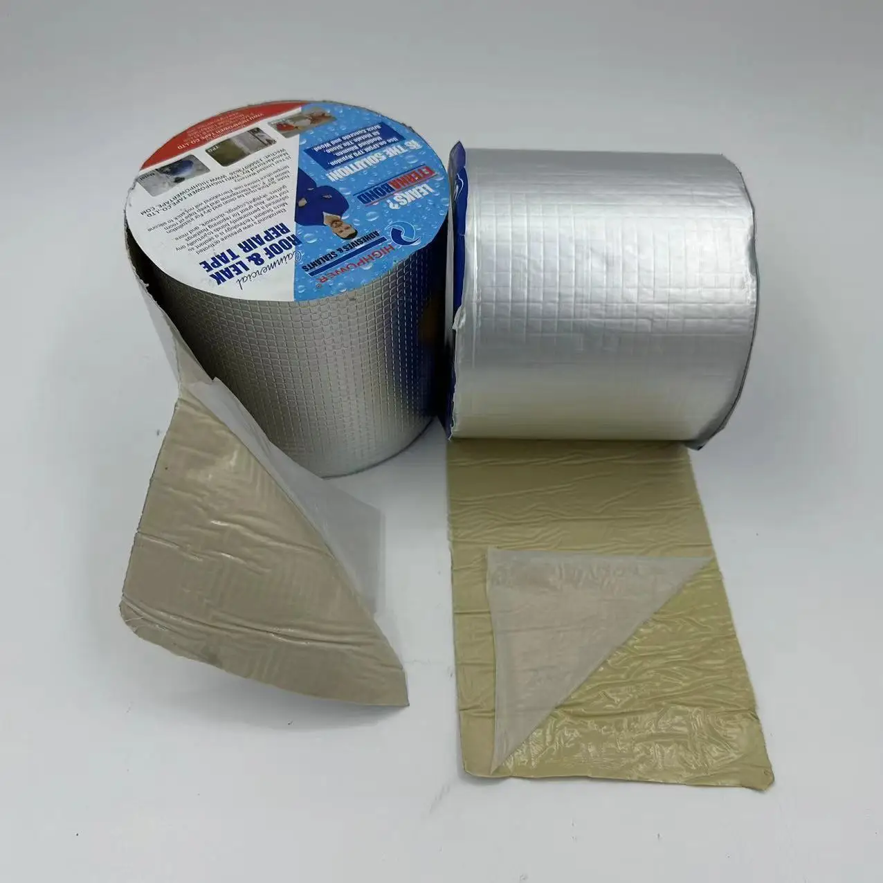 Modern Design 1.2mm Self-Adhesive Aluminium Film Butyl Tape Waterproof Water Stop for Various Applications