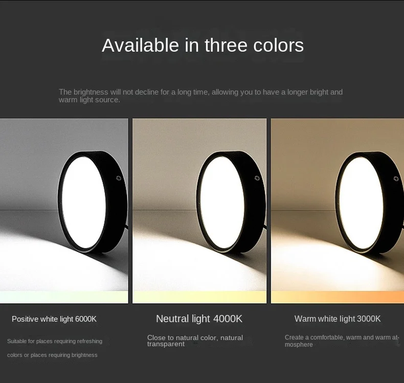 36W Light LED Panel Surface&Suspended Available White Or Black Smart Tuya CCT+Dim Led Light Panel For LED Panel Light 24W