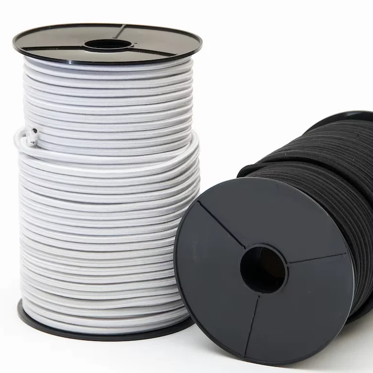 customize fabric 25 yard 1/4 inch wide 1mm 2.5mm 6mm bungee 15 mm 30 mm  bungee cord 18 inch for clothing accessories