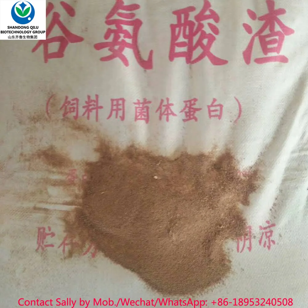 MSG BY-PRODUCT single cell protein, Mycoprotein not Lysine by-product