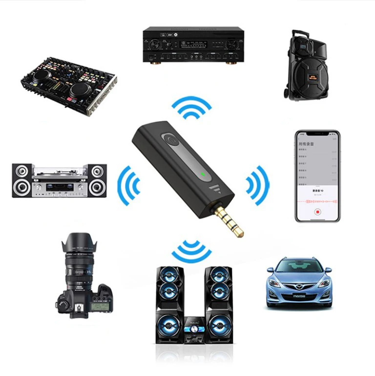 K35 Mini Portable Lavalier Wireless Microphone 3.5mm For Speaker Camera