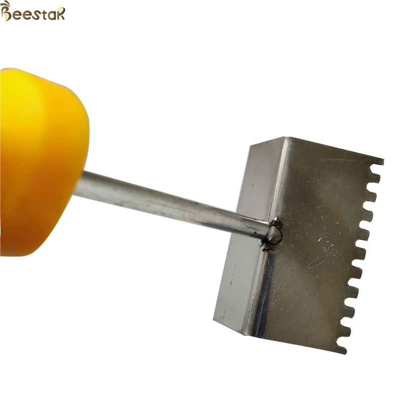 Beekeeping equipment uncapping fork Excluder cleaning shovel with plastic handle for beekeeping