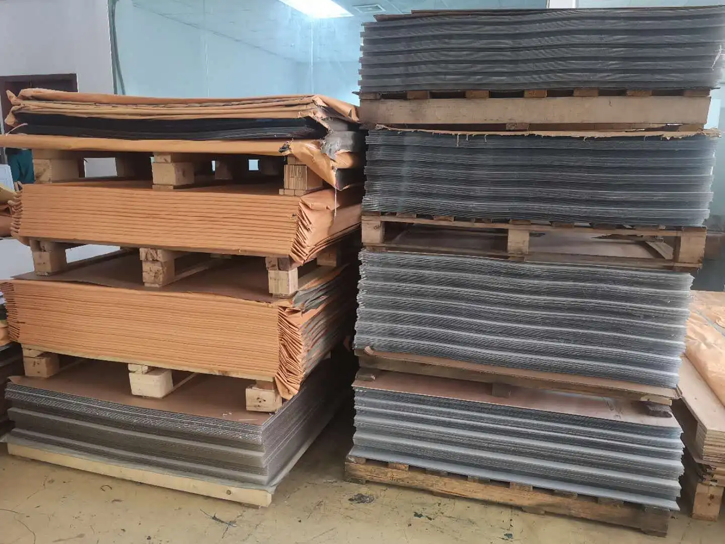 915*1830MM Flexible Plastic 0.5mm Clear Thin PETG Sheet Custom Size