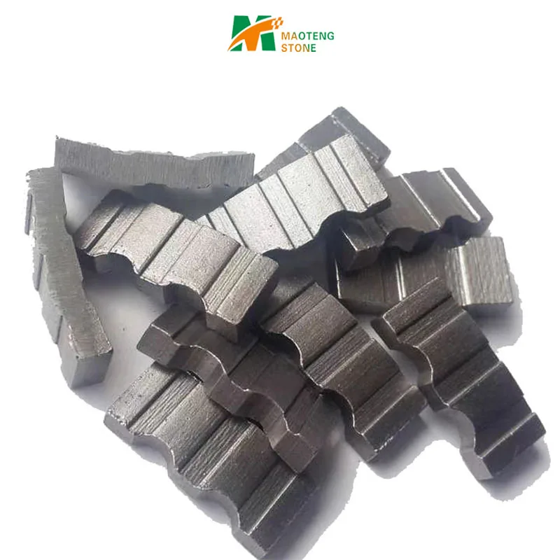 Алмазный сегмент различных размеров с прямой канавкой из железобетона сверлильный для бурового долота