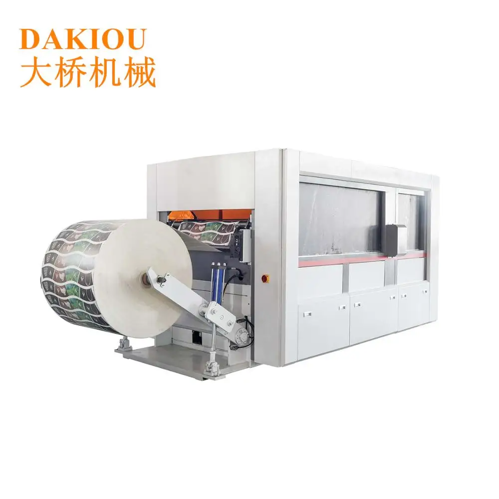 China Supplier Dakiou CE 950 Cheap Paper Cup Automatic Die-Cutting Machine