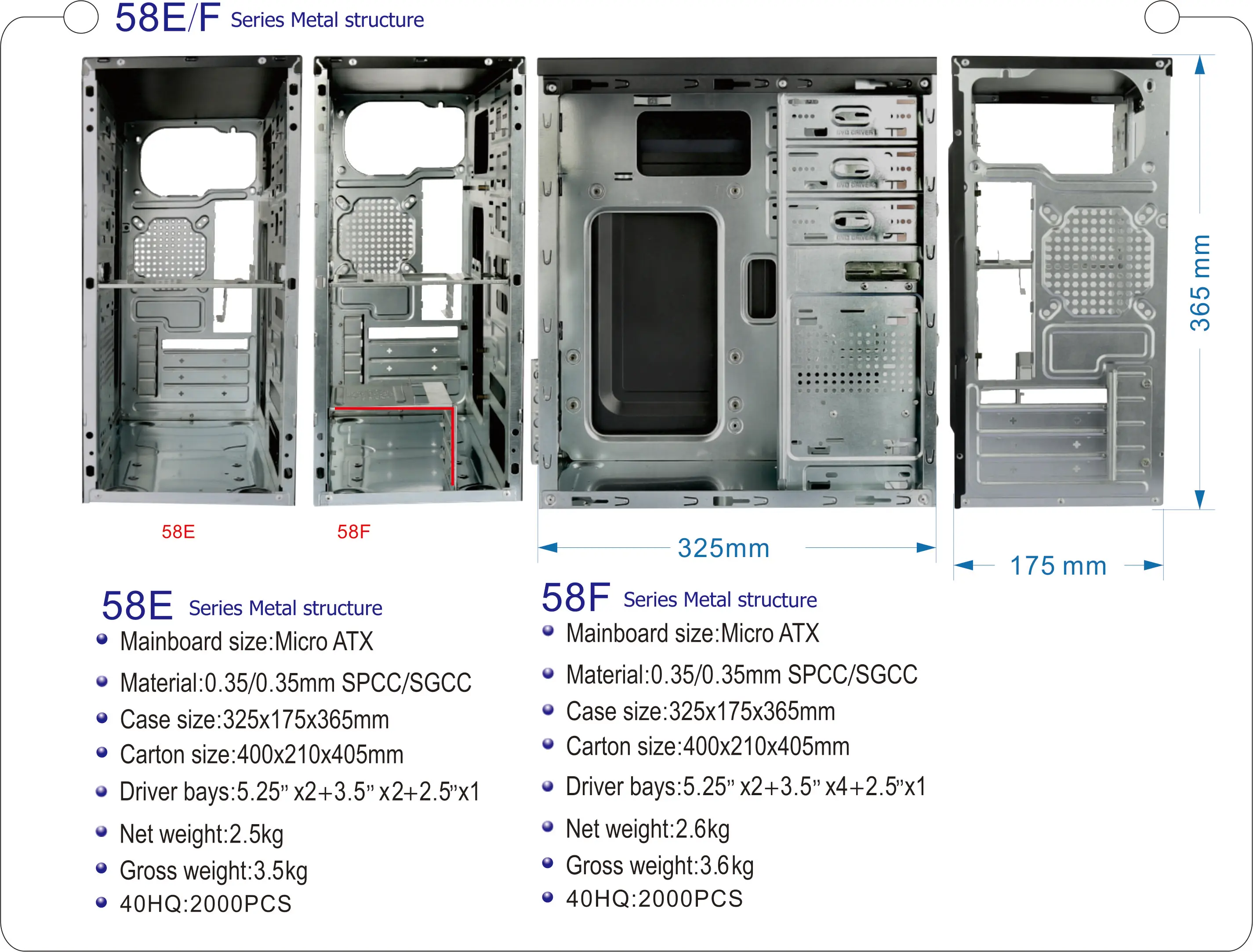 desktop gaming pc casing factory direct cheap vertical box office cpu cabinet gamer computer case