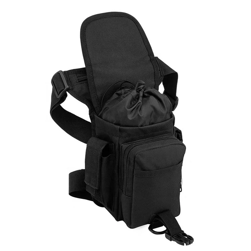 Custom Print Private Logo Water Proof Thigh Waist Bag Rider Motorbike Side Leg Bag