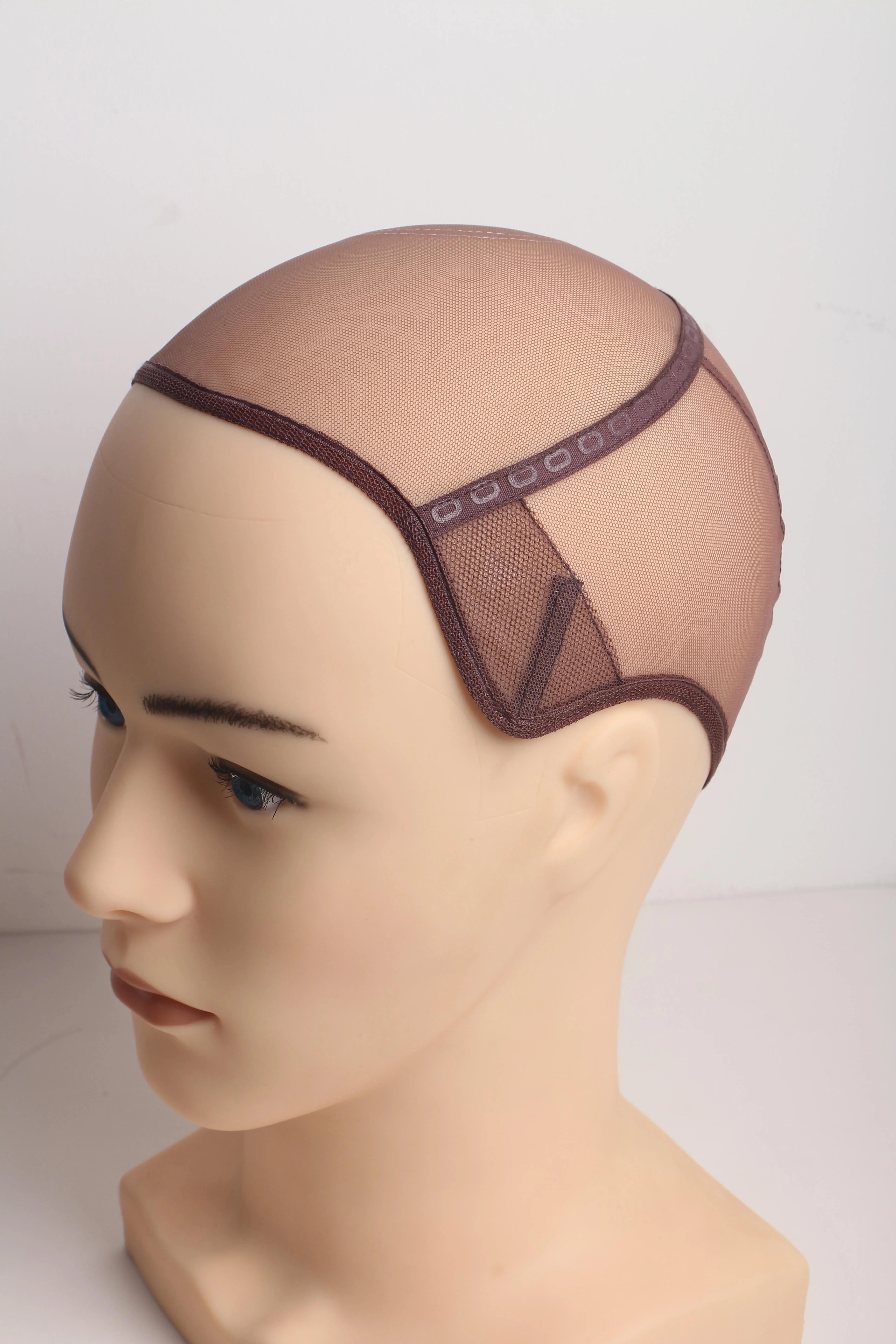 H-18-140 Dome inelastic Mesh Wig Caps For Making Wigs