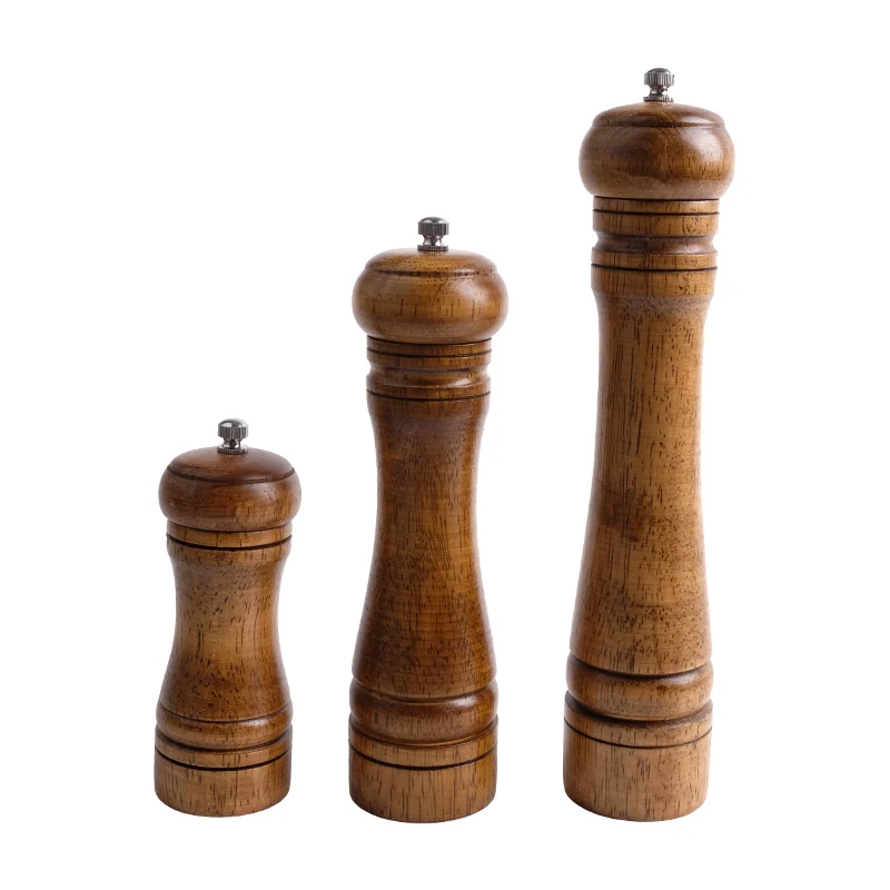 Hopesun Amazon Hot Sale In Stock Salt & Pepper Mills Pepper Grinder Mill Manual Pepper Grinder Mill