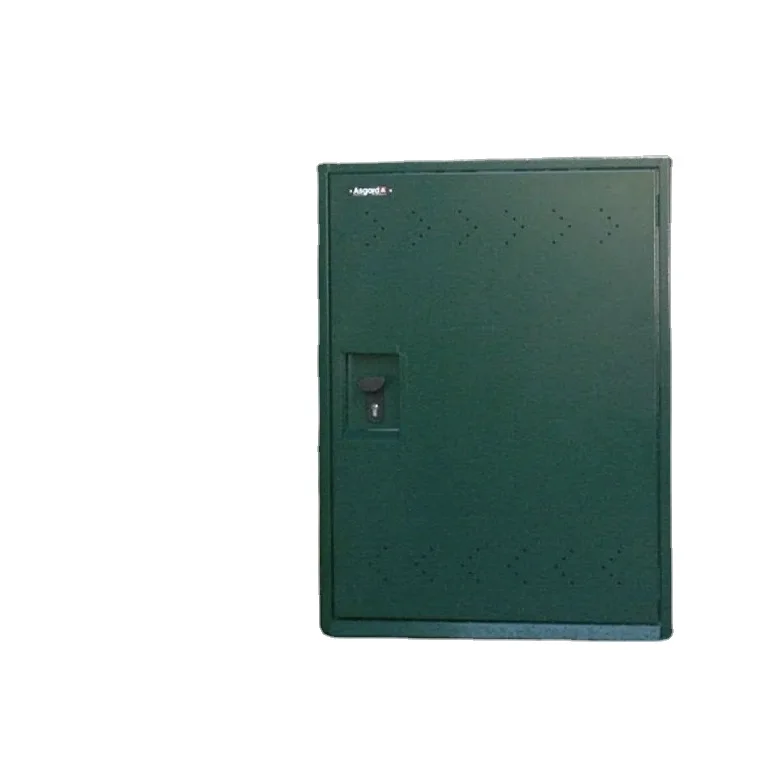 outdoor waterproof iron bike locker steel metal bicycle storage cabinet