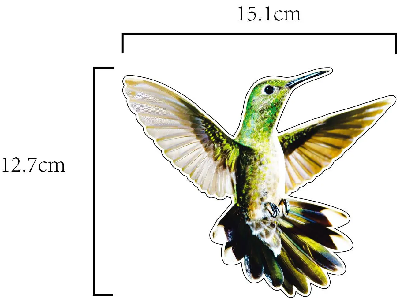 Static Window Clings Vinyl bird prevention catch sun sticker catcher Static cling window film