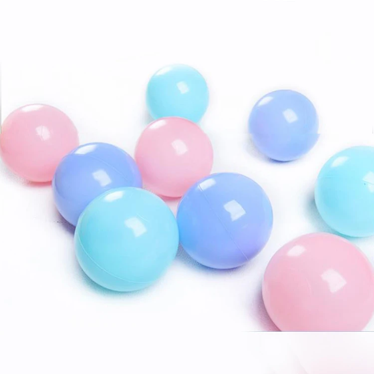 Wholesale 5000 cheap color plastic soft anti-flexible ocean ball pit balls